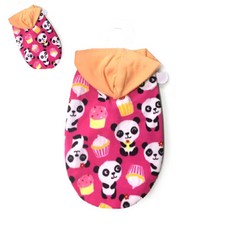 십땨 스윗판다후드 핑크 핑크후드티 반려동물옷 반려견옷, L