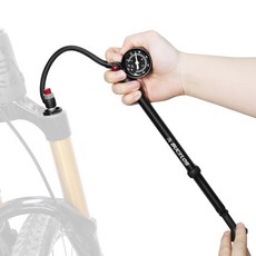 BU LOS 400PSI 자전거 쇼크 펌프 MTB 로드 바이크 알루미늄 합금 원클릭 디플레, FSP 02 300PSI