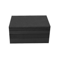 전도성 가죽 직물 수제 정전기 방지 터치 장갑 기능성, 1개, 1m x 0.5m x 4mm 70도 화이트