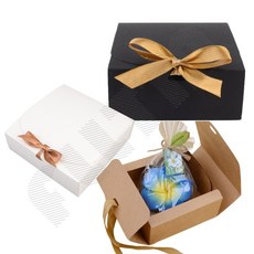 접이식 무지 선물 상자 소, 소 블랙