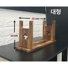 핸드건 받침대 비비탄총 제품 캐비넷 디피 총거치대 보관함 브래킷 정리함 스토리지, 4.표준 구성 확대 목재 프레임
