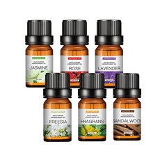 EDISON 愛迪生 智能掃地機器人 掃拖吸噴四合一, 水溶性天然草本精油10m-三入隨機口味, 隨機, E0104-B