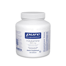 Pure Encapsulations L-Glutamine 퓨어 인캡슐레이션 L 글루타민 850mg 250캡슐, 기본, 250정, 1개