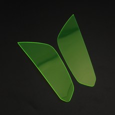 Kawasaki Z1000 Z1000R 2014-2021 高強度壓克力大燈護片 綠色, 1個