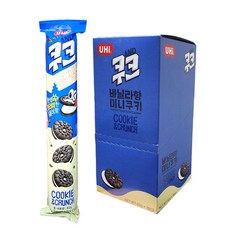 (무)쿠크 바닐라향 미니쿠키(82gx9입)X6개(B), 6개, 82g