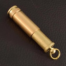 파이어스타터 부싯돌 레트로 프리 파이어 토치 라이터 그라인딩 휠 플린트 황동 등유 오일 파이프 라이터 담배 가솔린 방풍 가제트 남성용, 01 Copper