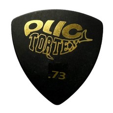 톨텍스 통기타 피크 0.73mm 삼각형 블랙 기타피크