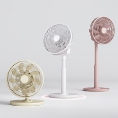 한일 워셔블 특허선풍기 무소음 BLDC 가정용 리모컨 아기바람 원터치 헤드 조립, DDF-12(베이지)