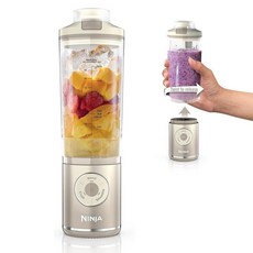 닌자 블라스트 맥스 충전식 휴대용 블렌더 650ml 크림 206751, Cream
