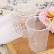 윤스피플 다회용 투명컵 10개입 190ml 파티용컵