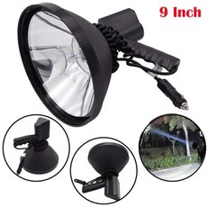 제논 램프 야외 휴대용 조명 원격 탈장 사냥 탐조등 낚시 야외 자동차 휴대용 램프 4 인치 5 인치 79 인치 100W, 1개