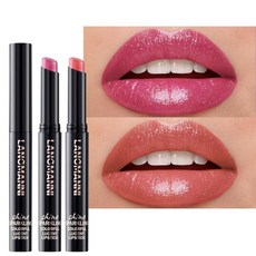 졸리랩 10Pcs 세트 스파클링 립스틱 립글로스 롱래스팅 워터프루프 모이스처라이저 립밤 글리터 쉬머 메탈릭 립스틱 다이아몬드 반짝이는 볼드 글로우 고스 여성용 논스틱(#A), 1 Count (Pack of 2), 2 Pcs Set N