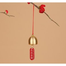 祈福鈴鐺 風鈴 掛飾鈴鐺 純銅黃銅門鈴, 平安喜樂