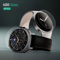 갤럭시 워치 FE 40mm(SM-R861) U2O 갤럭시 워치 강화유리필름 (2매), 기본, 1개
