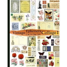 Vintage Ephemera Collage 1: Cut It Out Art Paperback, Independently Published, English, 9798563447226