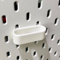 IKEA SKADIS洞洞板配件 Xiaomi電動刮鬍刀1S專用壁掛收納支架 刮鬍刀架, 1個, 1S,白