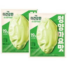 CJ 더건강한 소스닭가슴살 청양마요맛, 100g, 2개