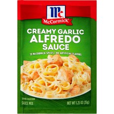맥코믹 크리미 갈릭 알프레도 소스 믹스 35g McCormick Creamy Garlic Alfredo Sauce Mix 1.25 oz, 1개