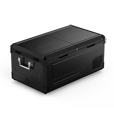 티푸 휴대용 차량용 냉장고 냉동고 7595L 듀얼존 12V 24V 240V 금속 플라스틱 RV 저전압, Silver Metal