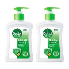 데톨 향균 핸드워시 오리지널, 250g, 250ml, 2개
