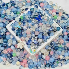 新品特惠 散裝珠子 琉璃珠 穿手串 混裝diy手鏈配件混搭 兒童手工 衍生手鏈手工串珠 漸變雙色珠 手鏈串珠 手機鏈