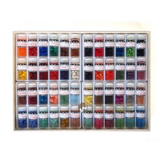 天雅 含膠精製國畫顏料 48色, 詳見包裝