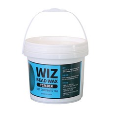 위즈 TCR-01K 타이어 비드 왁스 1kg 타이어 교환용 크림, 화이트, 1개