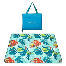 올드 바하마 베이 비치 담요 모래 방수 컴팩트 프리 매트 접이식 피크닉 해변 휴가 캠핑 공원 여행을 위한 세탁 가능한 야외