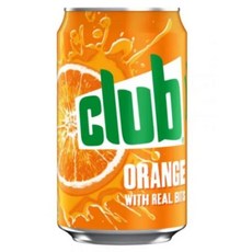 클럽소다 오렌지, 1개, 330ml