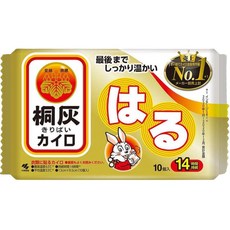桐灰 手握式/黏貼式暖暖包 10入/袋 日文版, 1個