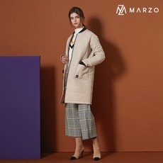 마르조 마르조 99특가 스노위퀼팅항공점퍼 베이지