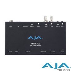 실시간 스트리밍 레코딩 AJA 아자 HELO Plus