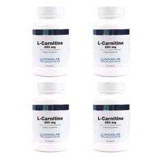 DOUGLAS LABORATORIES 左旋肉鹼膠囊 250mg, 4個, 60 件