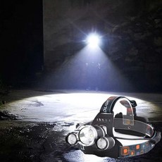LED 충전식 랜턴 헤드램프 각도조절 광폭 등산 안전모