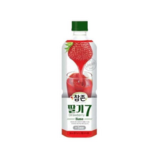 참존 딸기7 농축과일원액 음료베이스 딸기액 원액주스 카페재료, 1개, 835ml