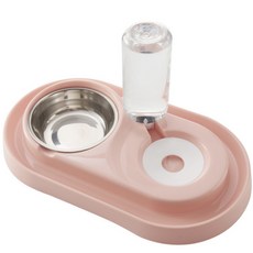 베스펫 반려동물 멀티 이중 식기세트, 2개