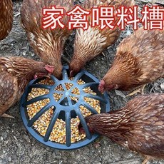 雞鴨鵝乾溼兩用食槽, 1個, 30cm12孔小雞食槽,乾溼兩用雞鴨鵝料槽