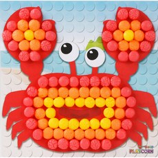 플레이콘 모자이크 모음(34종택1), 꽃게