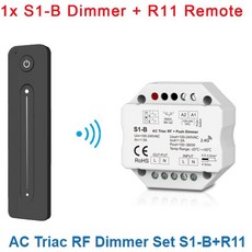 스카이댄스 푸시 페이즈컷 디머 컨트롤러 트라이악 앱 스위치, 1개, 4. S1-B and R11