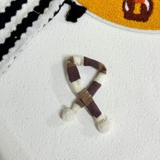 팝마트 라부부 4세대 내마음속 비밀번호 시리즈 인형옷 마법 가운 인형 의상 엘프 망토, 화이트 브라운 머플러