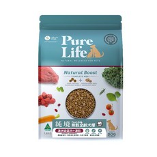日初 Sunrise PURE LIFE 純境無穀寵糧凍乾貓飼料 添加美味肉泥 300g小包裝, 1個, 全齡犬-澳洲袋鼠肉+凍乾,原廠包裝 300g+送肉泥*1
