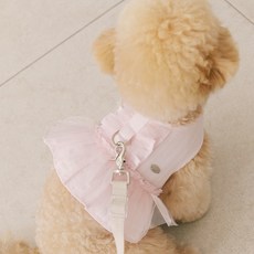 펫츠랜드 강아지 슈슈 하네스, 슈가핑크, 1개