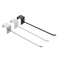 진열대 후크 걸이 타공판 고리 선반 철제 철망 진열 걸이 공구 휀스망 사무 헹거 정리 보드 소품, 화이트15cm, A_화이트15cm