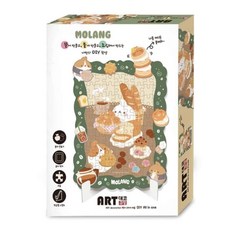 효도퍼즐 몰랑카페 108피스 두뇌개발 67735EA 1(PC), 1개