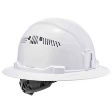 Ergodyne Skullerz 통기성 있는 안전모 풀 챙 스타일 래칫 서스펜션 클래스 C 165036 3659572711, 안전모 풀 브림 통기성 타입 1 클래스 C, 안전모 풀 브림 통기성 타입 1 클래스 C