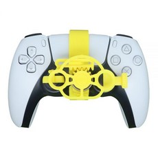 PS5용 Pidynx 조이스틱 게임패드 스티어링 휠 시뮬레이션 구동 시뮬레이터노란색, Yellow, Yellow