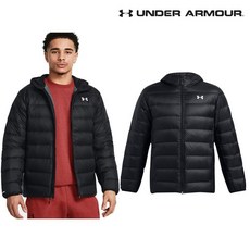 언더아머 UNDERARMOUR 남성 UA 레전드 경량 다운 후디드 재킷 1385837-001 391934