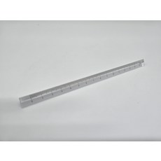 15cm 플라스틱 투명 삼각자 삼각형자 일자자 제도자 입체자, 본상품