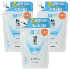 하다라보 고쿠쥰 히알루론액 리필용, 3개, 170ml