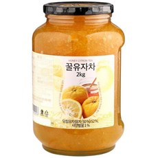 고려에프디 꿀 유자차 2Kg onl+422NA, 1, 1